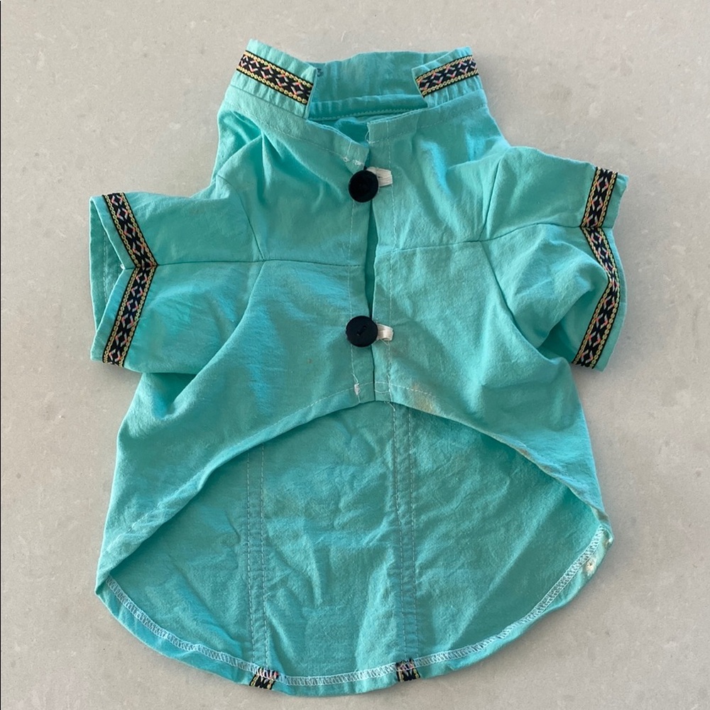 Handmade small dog shirt/ dress
